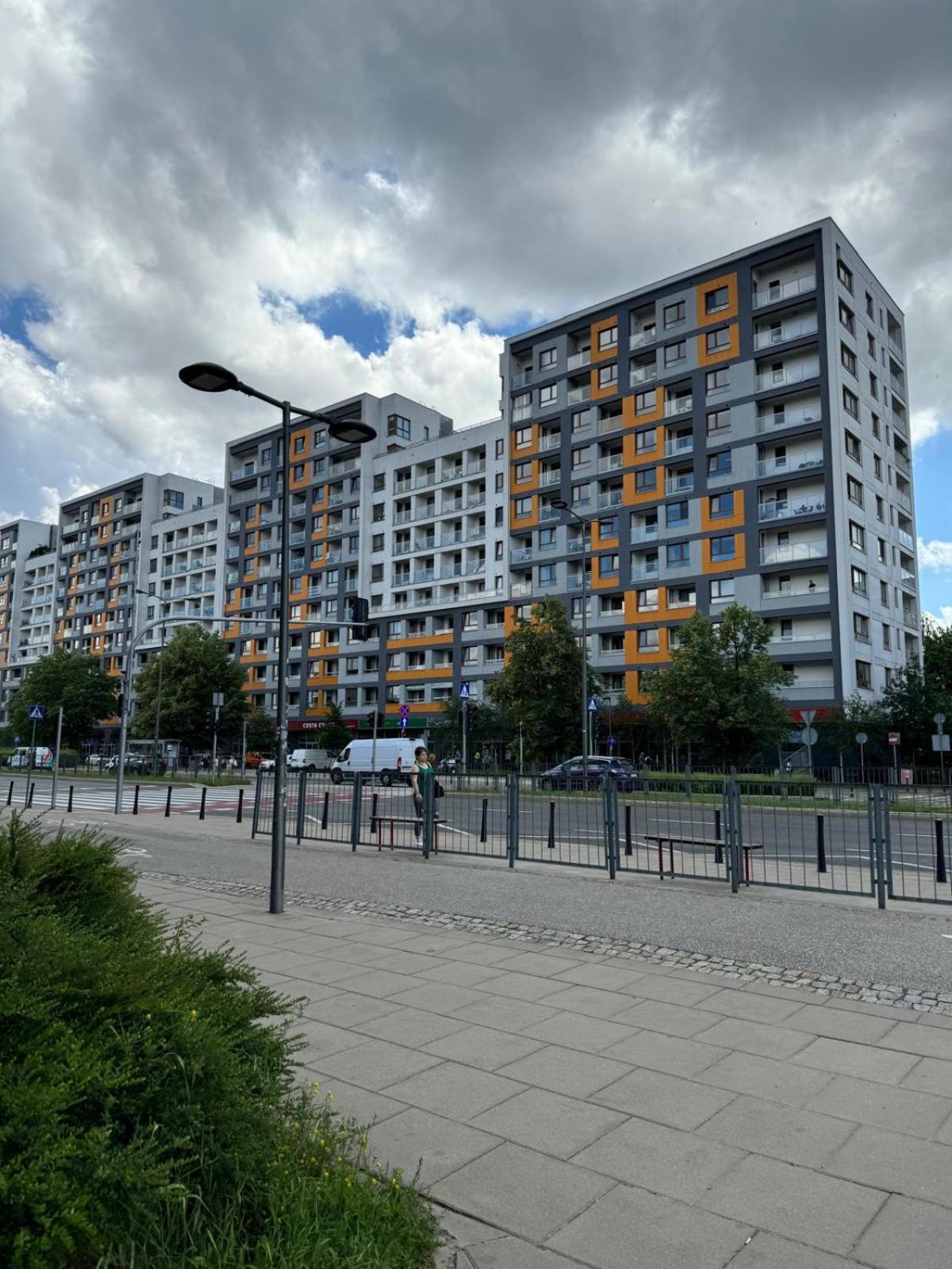 Apartment Metro Slodowiec Free Parking Warschau Exterior foto
